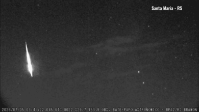 VÍDEO: meteoro ilumina céu do Rio Grande do Sul durante a madrugada