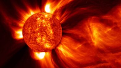 17 espaçonaves rastrearam a mesma ejeção solar e encontraram algo inesperado
