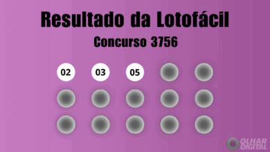 Resultado da Lotofácil de hoje: veja números e ganhadores do concurso 3756 (sexta, 07/08)