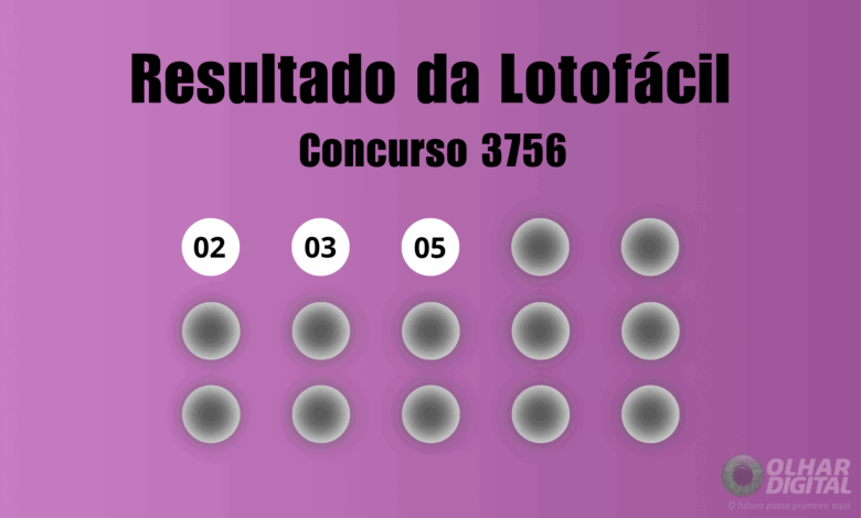 Resultado da Lotofácil de hoje: veja números e ganhadores do concurso 3756 (sexta, 07/08)