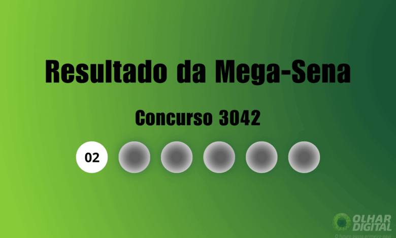 Resultado da Mega-Sena de hoje: veja números e ganhadores do concurso 3042