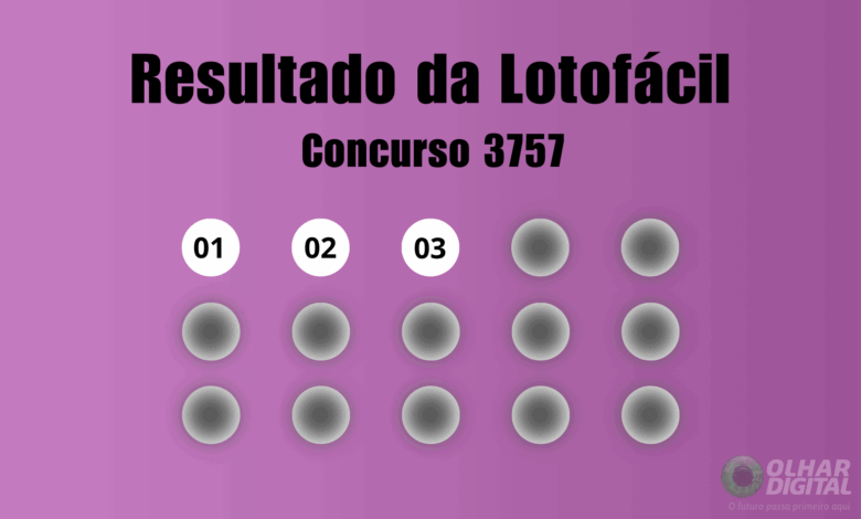 Resultado da Lotofácil de hoje: veja números e ganhadores do concurso 3757