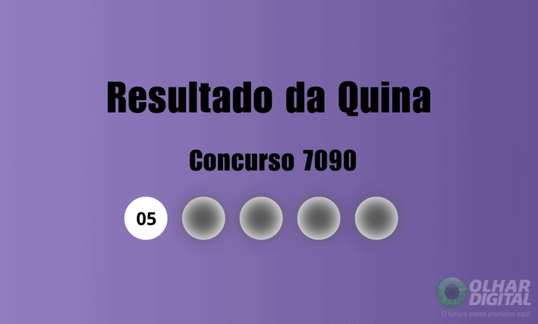Resultado da Quina de hoje: veja números e ganhadores do concurso 7090 (quarta, 12/08)