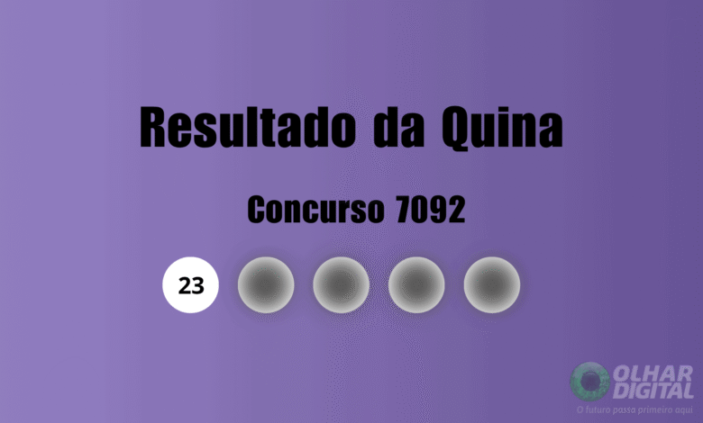 Resultado da Quina de hoje: veja números e ganhadores do concurso 7092 (sexta, 14/08)