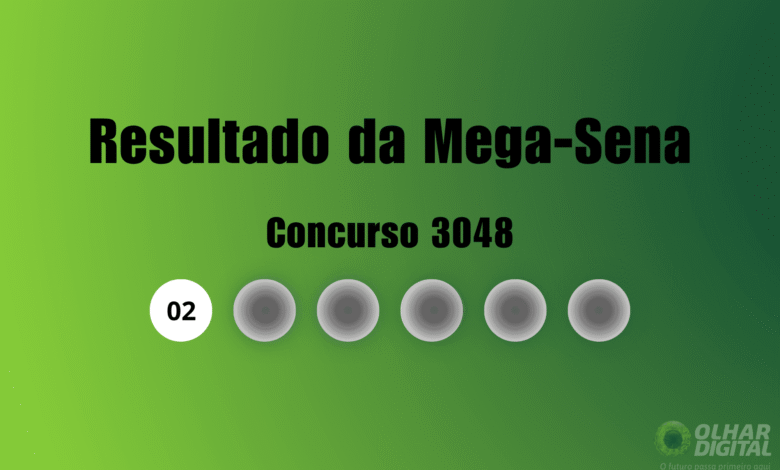 Resultado da Mega-Sena de hoje: veja números e ganhadores do concurso 3048 (domingo, 23/08)