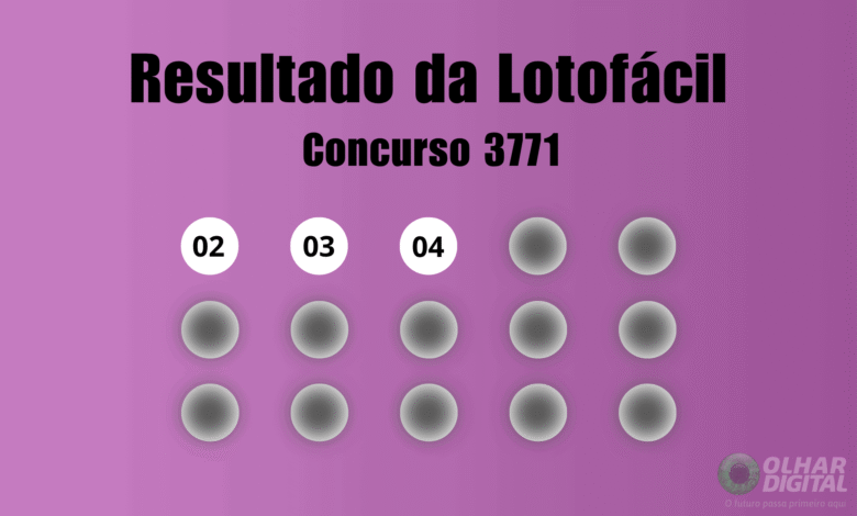 Resultado da Lotofácil de hoje: veja números e ganhadores do concurso 3771 (terça, 25/08)