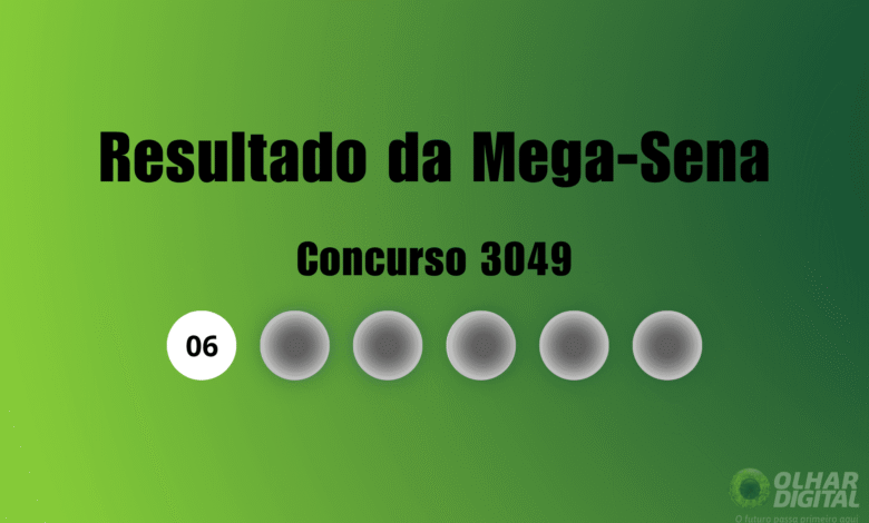 Resultado da Mega-Sena de hoje: veja números e ganhadores do concurso 3049 (terça, 25/08)