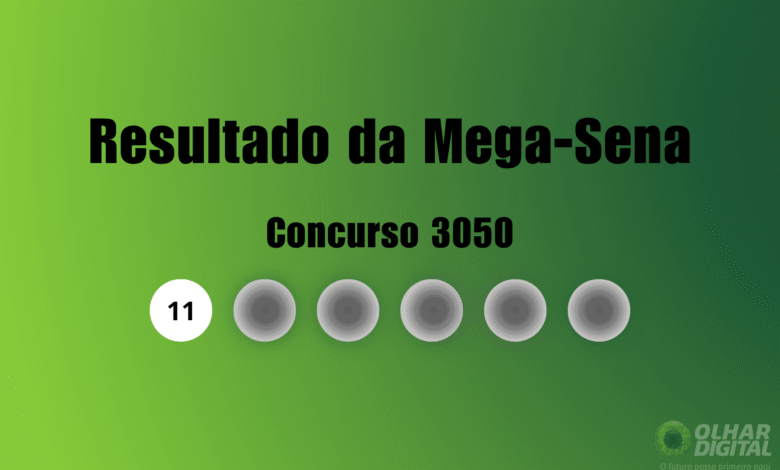 Resultado da Mega-Sena de hoje: veja números e ganhadores do concurso 3050 (quinta, 27/08)