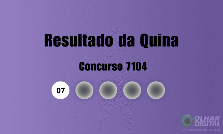Resultado da Quina de hoje: veja números e ganhadores do concurso 7104 (sexta, 28/08)