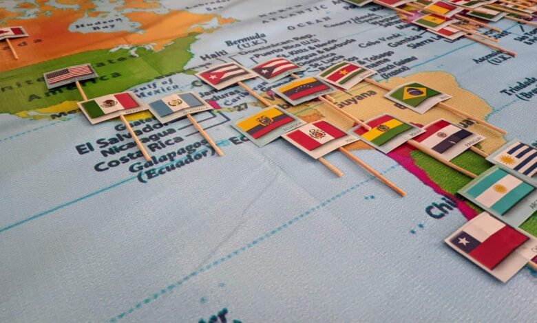 Conexão terrestre entre América do Sul e América do Norte