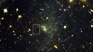 Astrônomos descobrem primeira corrente estelar fora da Via Láctea