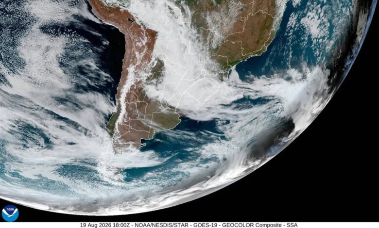 Brasil: ciclone extratropical se forma na costa do Sul e aumenta instabilidade