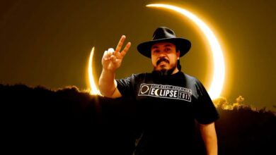 Brasileiro revela os bastidores e a emoção de ver o eclipse solar total na Espanha