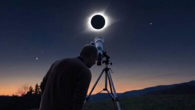Caçador de eclipses revela como foi ver o dia virar noite na Espanha