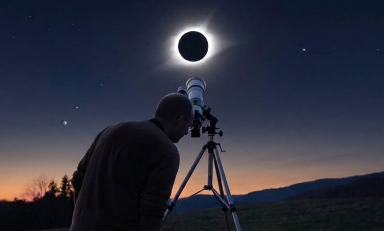 Caçador de eclipses revela como foi ver o dia virar noite na Espanha 