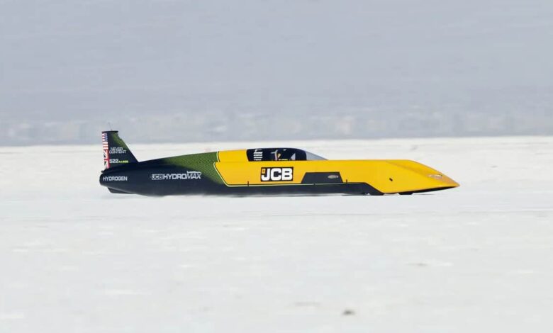Carro a hidrogênio supera 650 km/h e bate recorde mundial