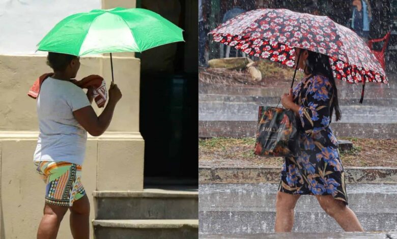 Ciclone e frente fria afetam o Sul enquanto o Brasil enfrenta ar seco