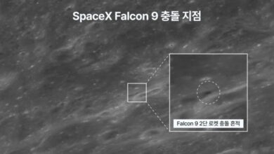 FOTOS: Lua ganha nova cicatriz após choque de foguete da SpaceX