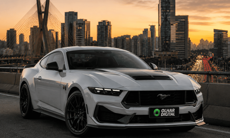 Mustang Dark Horse: como é dirigir um carro de 507 cv no trânsito de São Paulo