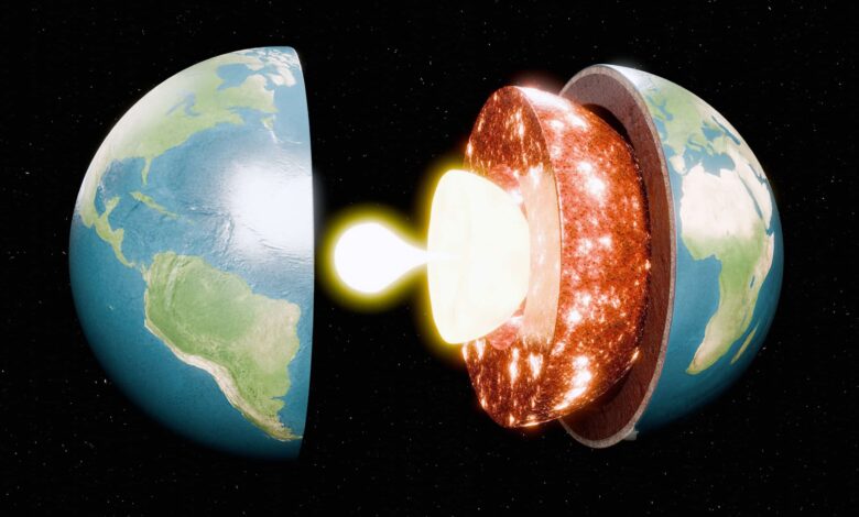 Núcleo da Terra pode esconder forma rara e extrema de hidrogênio