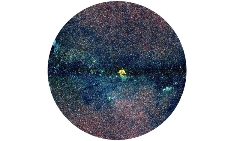 O universo oculto ganha 2 milhões de novos pontos no mapa cósmico