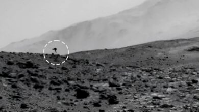 OVNI? Captura feita por rover da NASA em Marte cria teoria da conspiração na internet