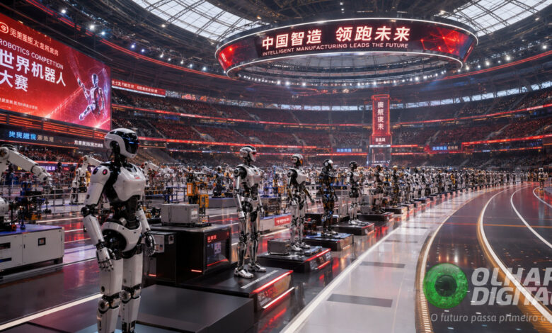 Olimpíadas de robôs na China mostram que não existe competição com os EUA
