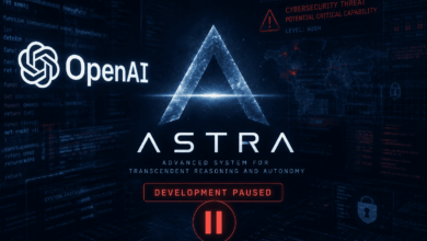OpenAI interrompe avanço da IA Astra por risco de habilidades cibernéticas “ofensivas”