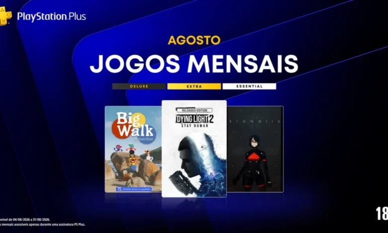 PlayStation Plus recebeu Dying Light 2, Big Walk e Signalis em agosto