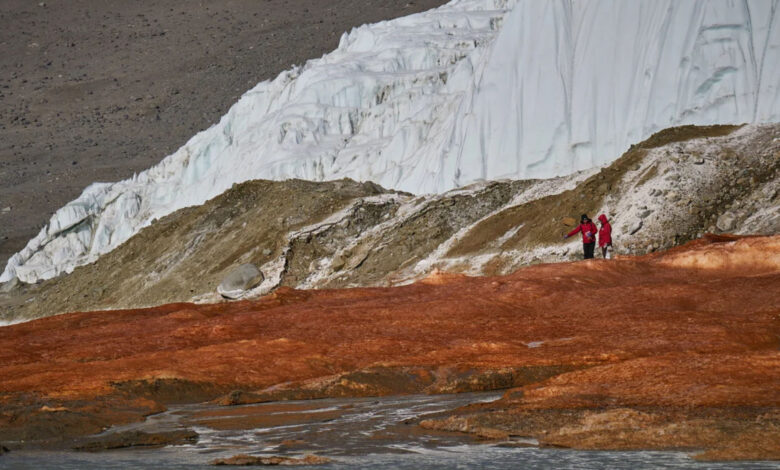 Por que as Cataratas de Sangue deixaram o gelo da Antártica vermelho?