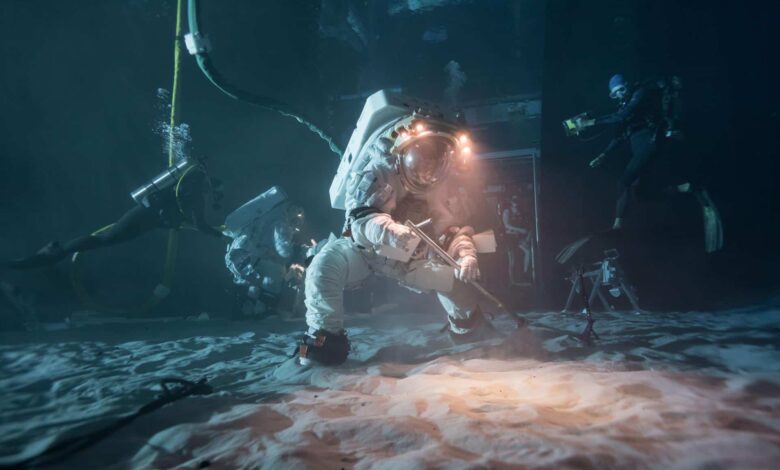 Por que astronautas da NASA estão treinando debaixo d’água para voltar à Lua?