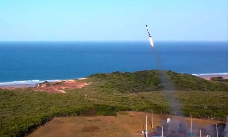 Presidente de estatal aeroespacial fala sobre lançamento de foguete em Alcântara que terminou em queda no mar