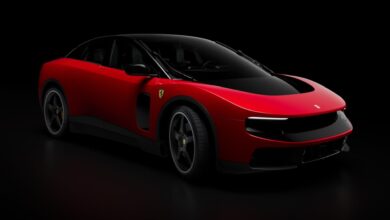 Primeiro Ferrari elétrico é leiloado por US$ 40 milhões nos Estados Unidos