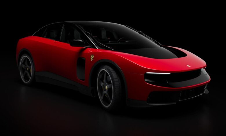 Primeiro Ferrari elétrico é leiloado por US$ 40 milhões nos Estados Unidos