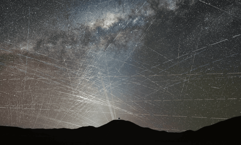 Proliferação de satélites pode comprometer observações astronômicas