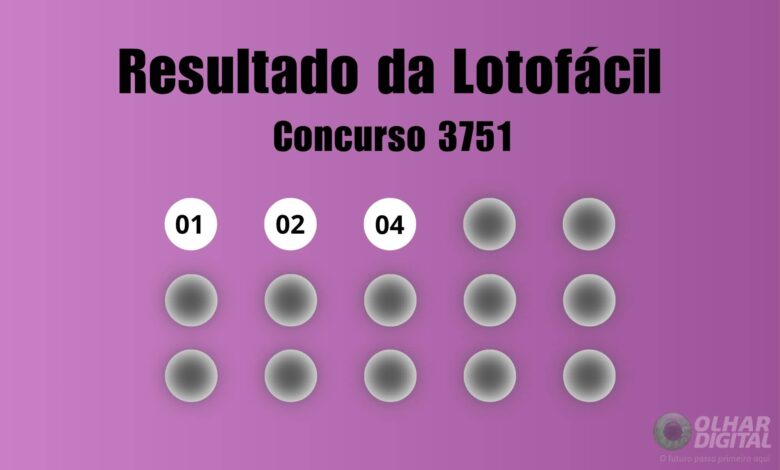 Resultado da Lotofácil de hoje: veja números e ganhadores do concurso 3751 (domingo, 02/08)