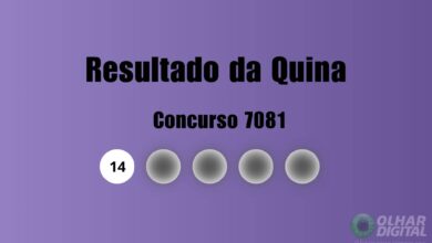 Resultado da Quina de hoje: veja números e ganhadores do concurso 7081 (domingo, 02/08)