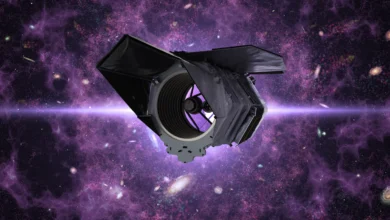 Ilusração do Telescópio Nancy Grace Roman Telescope