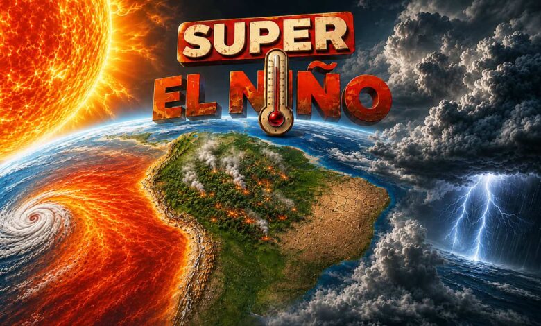 Super El Niño 2026 pode ser o mais poderoso dos últimos 150 anos