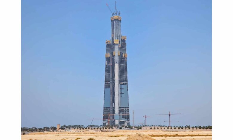 Torre de Jeddah desafia limites da engenharia e mira recorde mundial na Arábia Saudita
