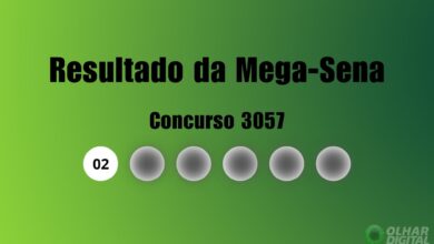 Resultado da Mega-Sena de hoje: veja números e ganhadores do concurso 3057 (domingo, 13/09)
