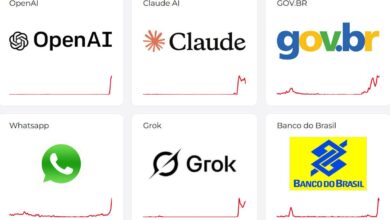 Apagão digital? Queda em massa afeta IAs, bancos, WhatsApp e serviços do governo