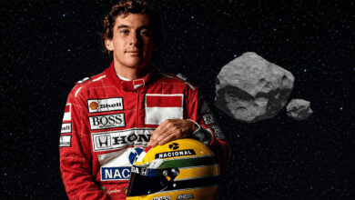 Asteroide batizado em homenagem a Ayrton Senna tem um “companheiro de equipe” no espaço