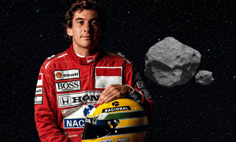 Asteroide batizado em homenagem a Ayrton Senna tem um “companheiro de equipe” no espaço
