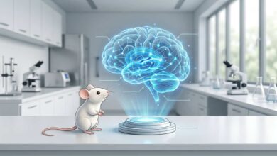 Cientistas cultivam tecido cerebral humano em camundongos para investigar demência e autismo