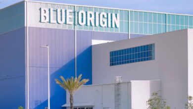 NASA escolhe Blue Origin para rede de comunicação em Marte