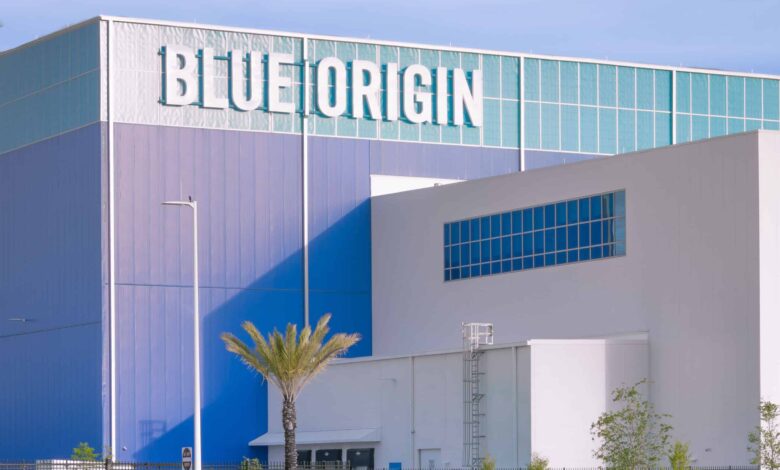 NASA escolhe Blue Origin para rede de comunicação em Marte