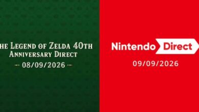 Nintendo anuncia dois Directs para a próxima semana; Zelda terá evento especial