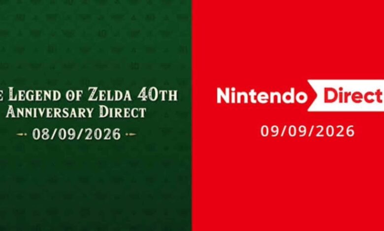 Nintendo anuncia dois Directs para a próxima semana; Zelda terá evento especial