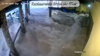 O que é o tsunami meteorológico que elevou o nível do mar e causou alagamentos em cidades de Santa Catarina